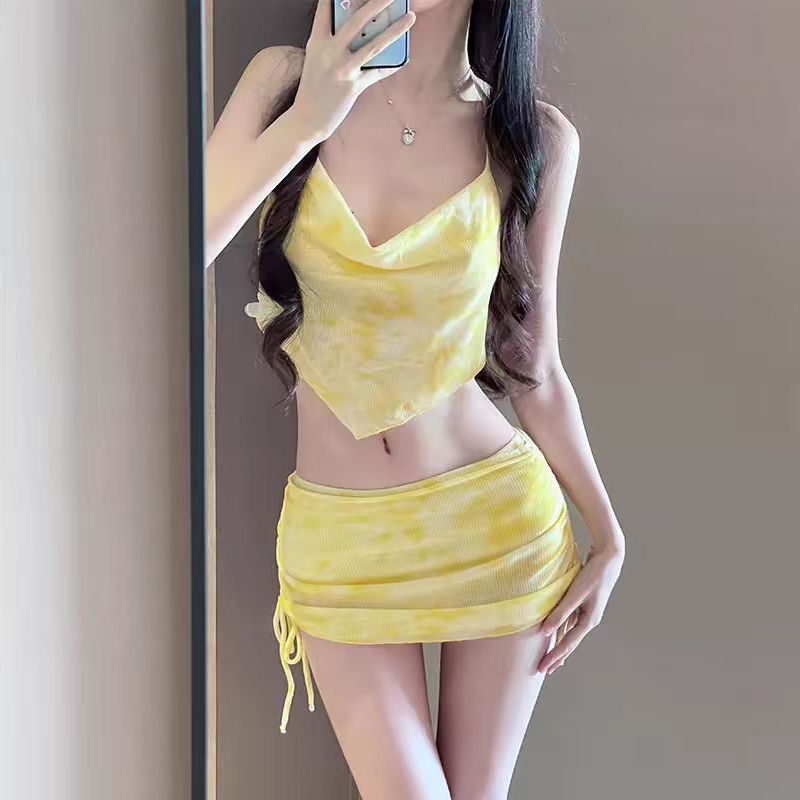 Bandage - Summer Women Macaron Tie Dye Bikini