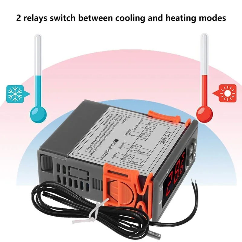 STC-1000 Smart Temperature Con - огляд і ціна Lab Incubator