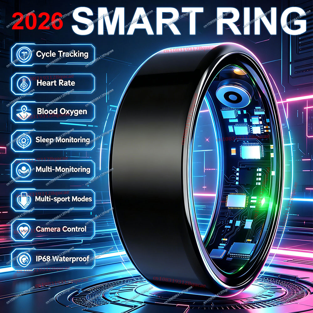 2026 New Smart Ring Heart Rate - огляд і ціна Blood Pressure Monitor
