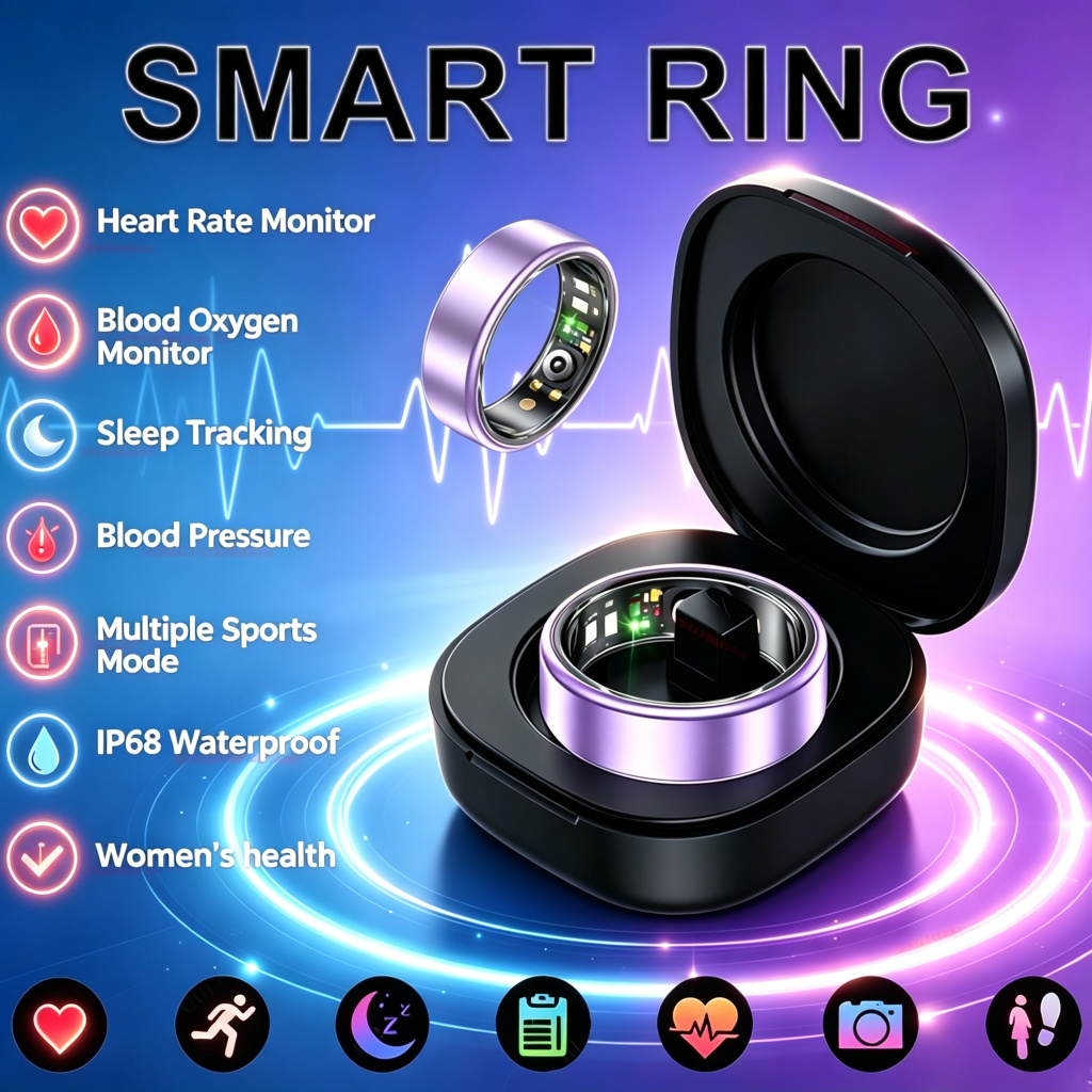 2026 Smart Ring Blood Pressure - огляд і ціна Blood Pressure Monitor