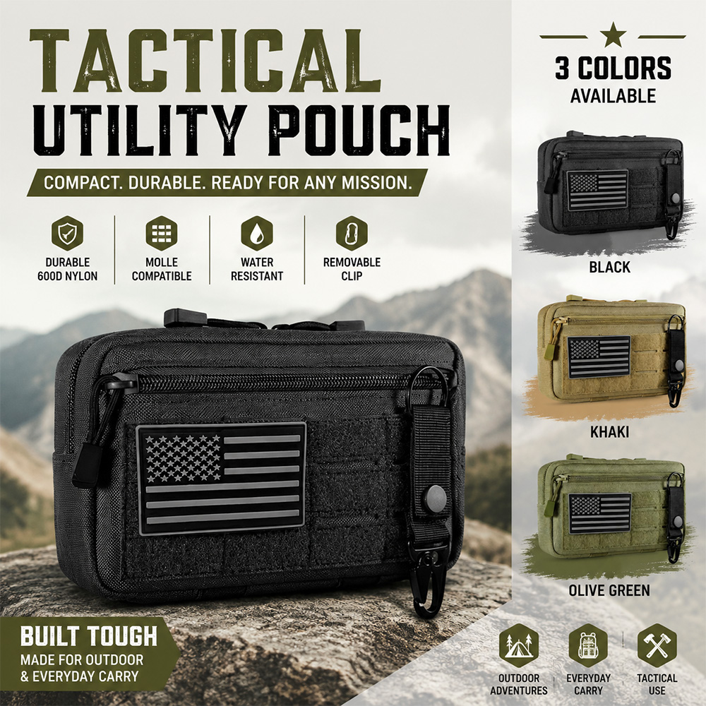 Tactical Molle EDC Pouch Outdo - огляд і ціна First Aid Kit