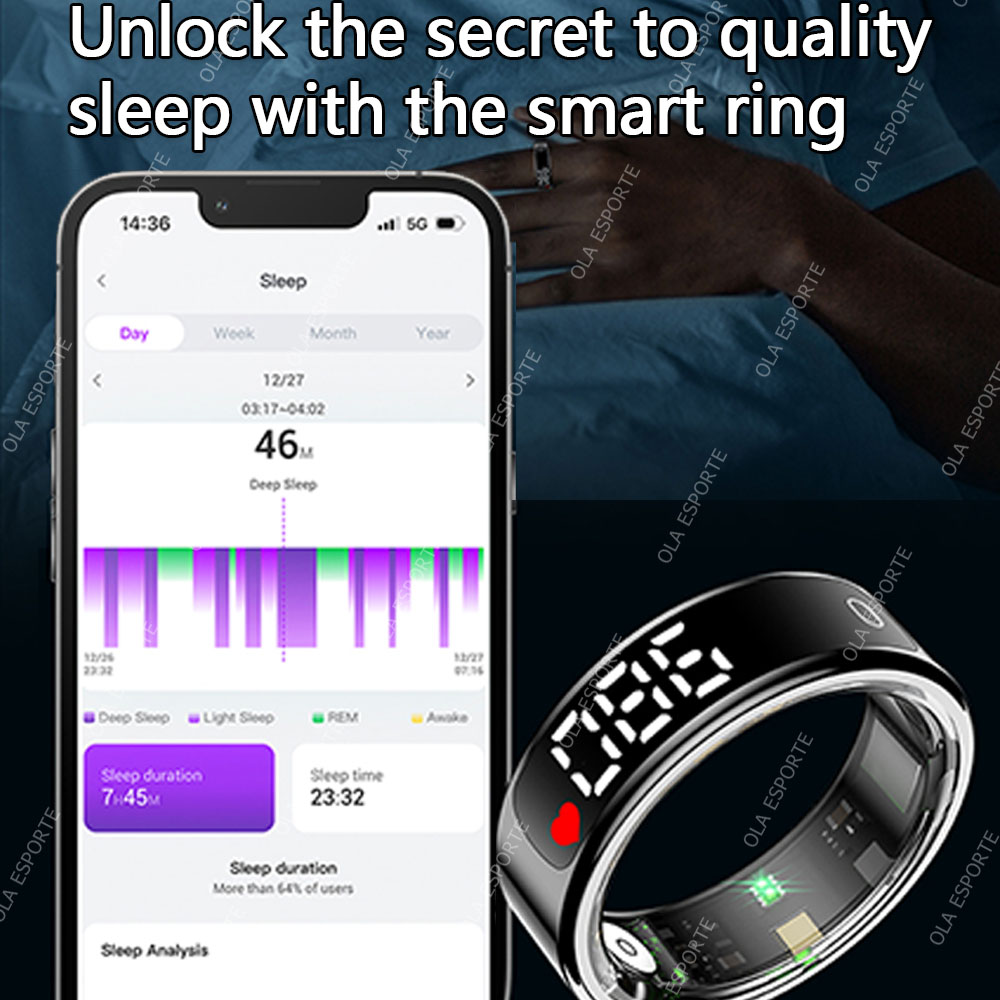 Smart Ring with Charging Case  - огляд і ціна Blood Pressure Monitor